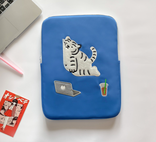 Sleeve Pack Tiger Print Cute Laptop Case