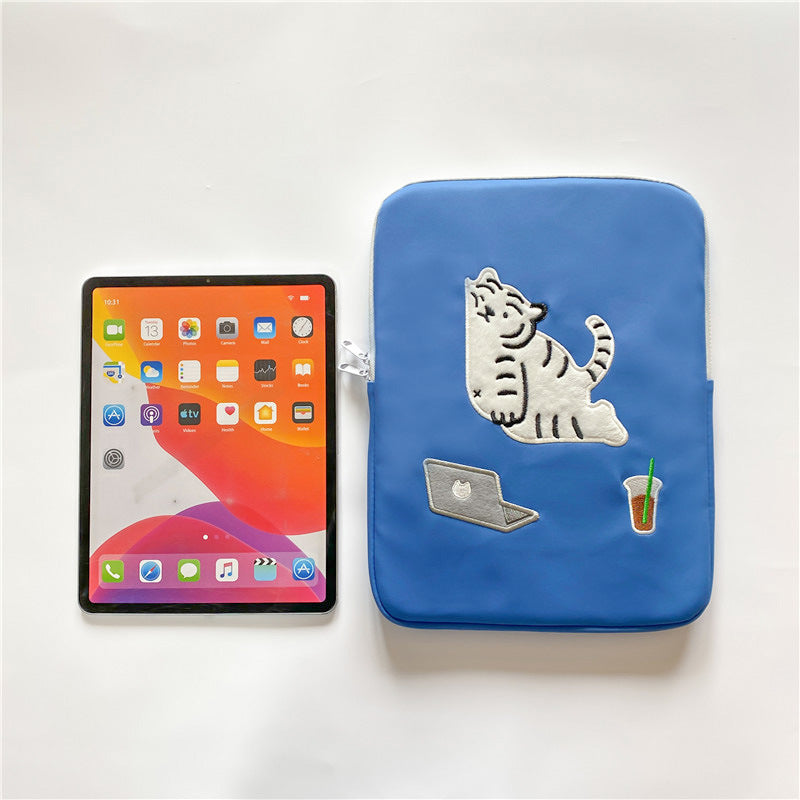 Sleeve Pack Tiger Print Cute Laptop Case